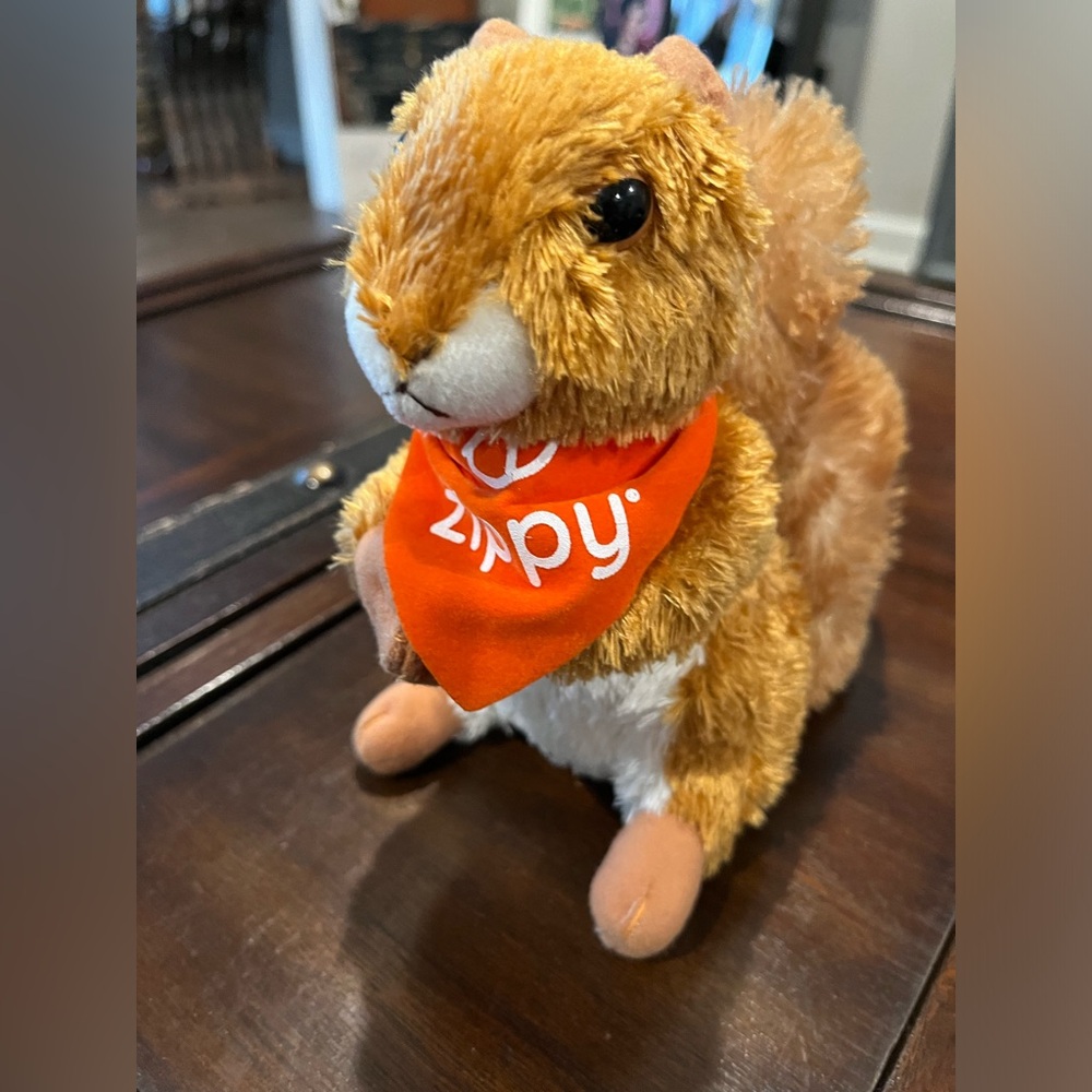 Plushie Squirrel Stuffed Animal Plush Zippy cute